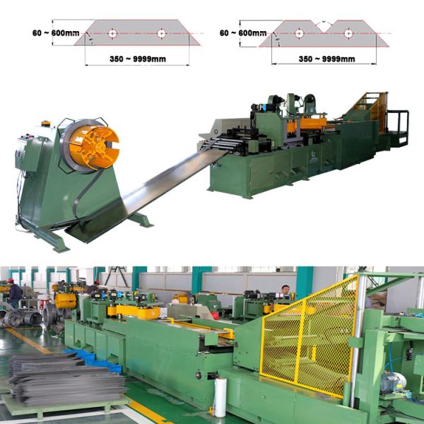 Quality Transformer Core Cutting Machine Two Punching Silicon Steel Cut To Length for sale