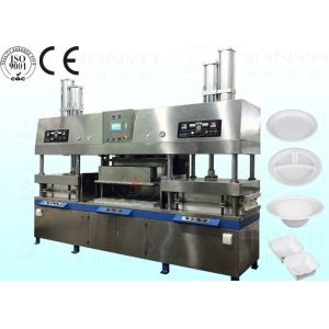 Buy cheap Biodegradable Small Paper Pulp Molding Machine with 700 Pcs / Hour from wholesalers