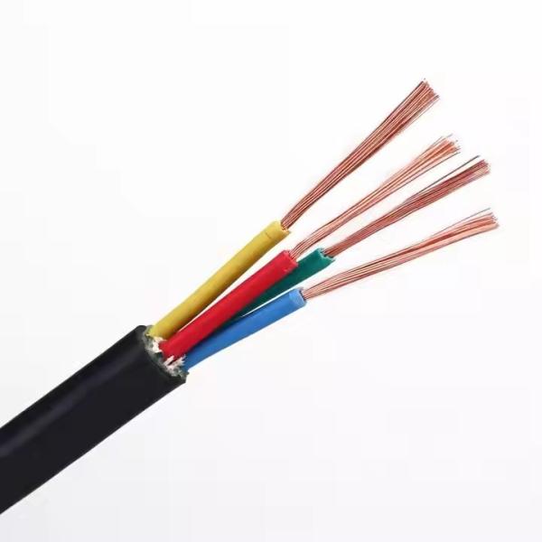 Multi Stranded Copper Multi-color 3Core Flexible Electric Wire Flexible