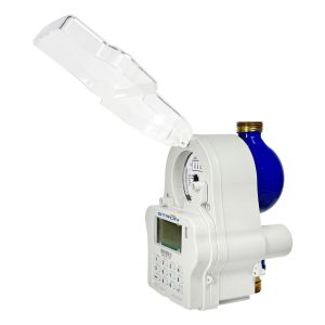 Buy cheap 2025 New Type STS Standard Prepaid Water Meter with Wireless Communication RF Lora LCD Display and Step Price Supports from wholesalers