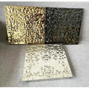 Buy cheap SS304 Water Ripple Clip In Ceiling Hotel Decoration Ceiling Panel from wholesalers
