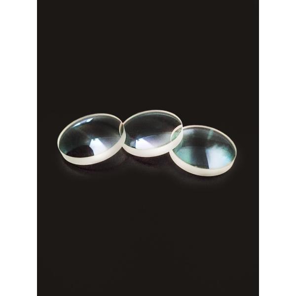 Dia 25mm FL100mm Double Convex Meniscus Compound Focusing Lens