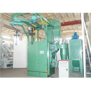 Buy cheap Double Spinner Hanger Shot Blasting Machine Aluminimum Casting High Efficiency from wholesalers
