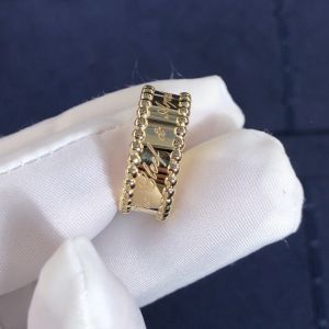 Buy cheap Elegant Factory Make Real Gold Van Cleef & Arpels 18k Gold PerléE Signature Ring from wholesalers