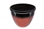 Buy cheap Customized Tan 60cm Round Plant Pot Injection Snake Plant Planters from wholesalers