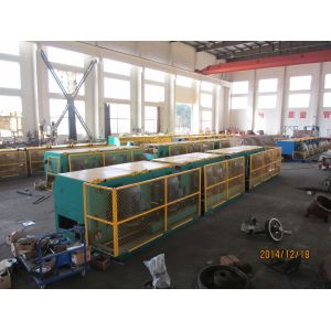 Automated Copper Wire Drawing Machine , Horizontal Welding Rod / Wire Nail