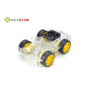 4WD DIY Smart Science Arduino Car Robot / Robot Car Chassis Kit For High School