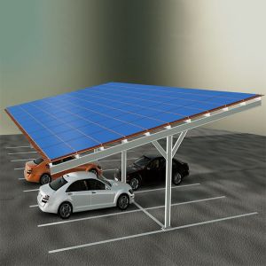 Buy cheap Al 6005-T5 & SUS 304 PV Garage Canopy Solar Systems from wholesalers