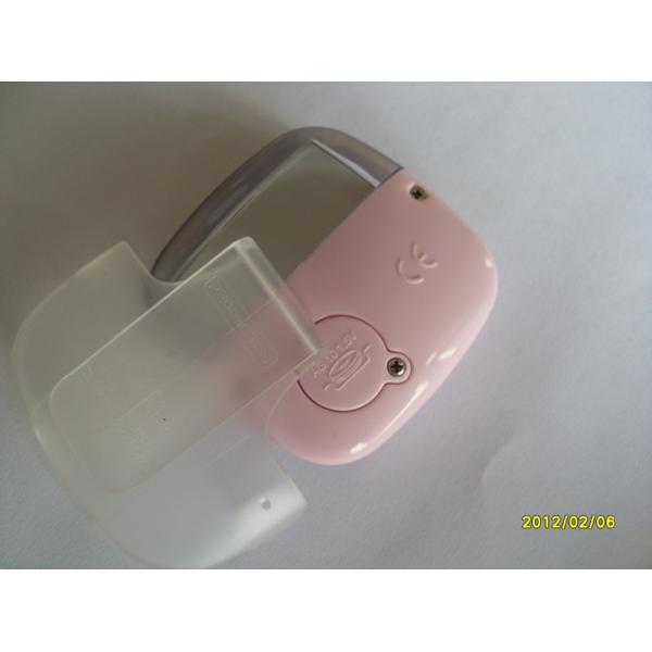 Quality Pink Calorie Counter Pedometer with 3D sensor pedometer, 7 days memory and clock for sale