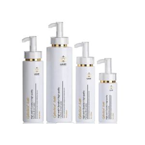 Buy cheap 250ml 300ml 500ml Round Hdpe Plastic Cosmetic Bottle Airless Pump from wholesalers