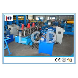Buy cheap Purline Use Metal Stud And Track Roll Forming Machine 380v 12m / Min Capacity product