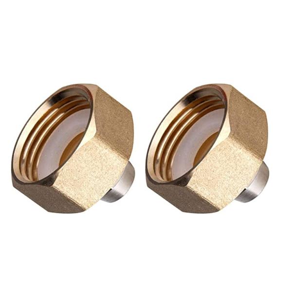 Quality Female Thread Brass Faucet Adapter Bib Swivel Garden Hose Adapter for sale