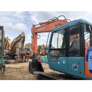 Buy cheap Good condition Second-hand 19400KG Orange Hitachi Excavator Zx200 with ISUZU AA-6BGIT Engine from wholesalers