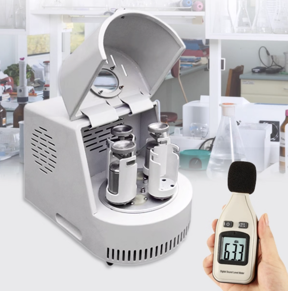 Planetary Ball Mill Small Laboratory Dry And Wet Dual-purpose Agate Grinding Jar