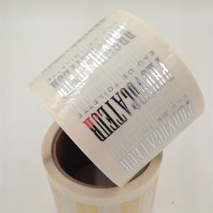 Buy cheap Premium Gold Foil Cosmetic Tamper Seal Stickers from wholesalers