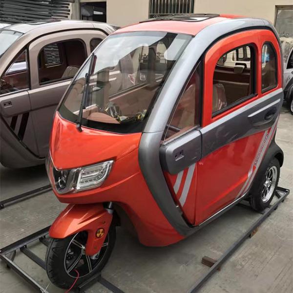 Quality Brushless 60v 1200W Electric Tricycle Car for sale