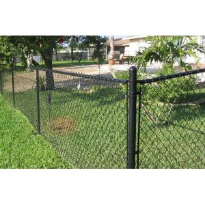 Buy cheap Factory Sustainable Direct American Market Cyclone Wire Garden PVC Coated 7ft Tall Chain Link Fencing from wholesalers