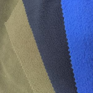 Buy cheap Double Brushed Single Polyester Dyed Fabric Shake Polar Fleece 180GSM from wholesalers