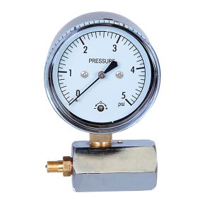 Buy cheap Valve 5 Psi 6.3cm Capsule Pressure Gauge brass internal 1/8'' NPT from wholesalers