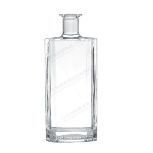 Buy cheap Healthy Lead-free Glass Bottle Custom Size Accepted for Glass Whiskey Decanter 750 Ml from wholesalers