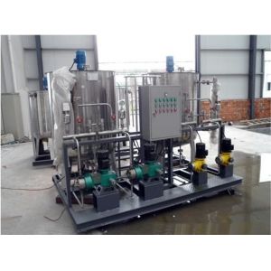 Buy cheap Pneumatic Chemical Automatic Dosing Machine Yellow 1000L/H from wholesalers