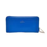 Buy cheap Genuine Leather Women Wallets With Zipper Fashion Blue Long Ladies Purse WA14 from wholesalers