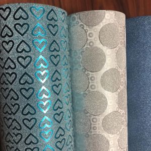 Buy cheap Multiple Extrusion Yellow Holographic Effect Laminate Film Glitter for Custom Gifts Boxes from wholesalers