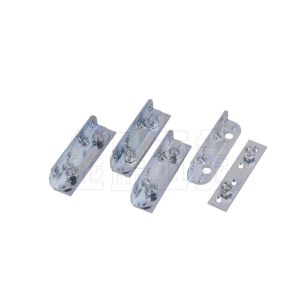 Buy cheap Surface Mounted Metal Bed Rail Brackets , Bed Connector Brackets Anti Rust from wholesalers