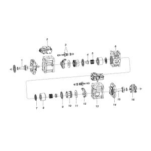 Buy cheap K5V80DTP-9C05 31N3-10010 for R140-7/170-7 Quiet Excavator Hydraulic Pumps – Boost Worksite Comfort & Reduce Fatigue from wholesalers