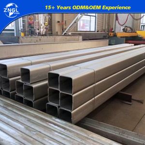 Stainless Steel Pipes with Round/Square Shape AISI 304 Mirror Polished Surface