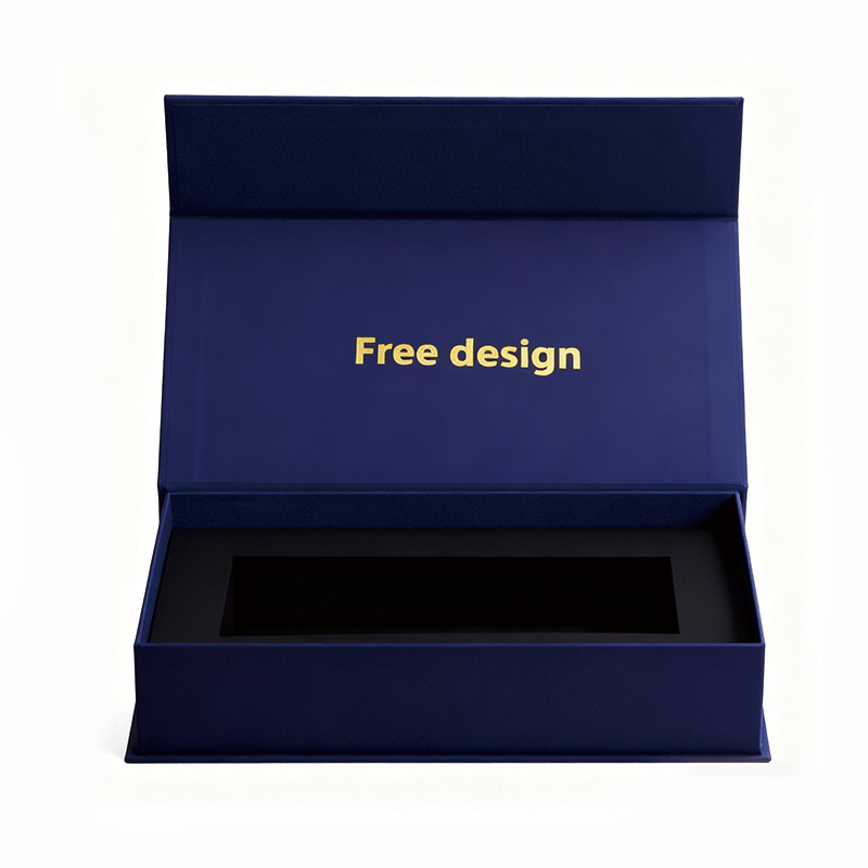 Buy cheap Custom Personalized Packaging Box With Magnetic Closure Black Insert For Shoes Clothing from wholesalers