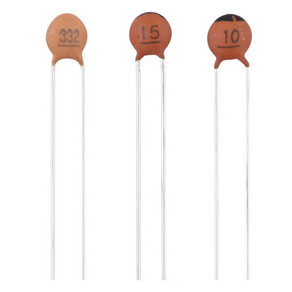 Buy cheap Radial Single Layer Ceramic Disc Capacitor 10pF 15pF 22pF 33pF 50V from wholesalers