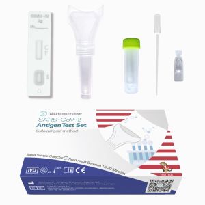 Buy cheap iiLO 99% Accuracy SARS-CoV-2 Antigen Self Test Set Saliva Sample Collector Malaysia 1 test/box from wholesalers