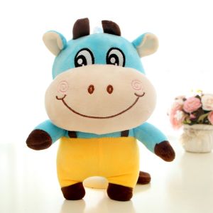 Buy cheap EN71 30cm Skin Friendly Company Zodiac Cow Plush Doll from wholesalers