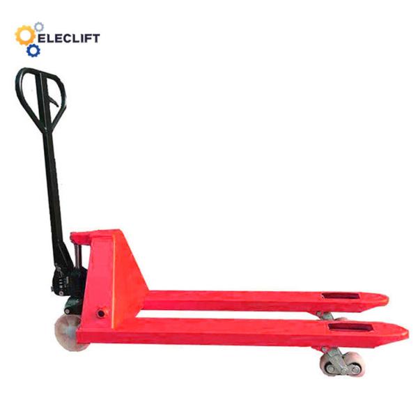 Oil Cylinder Casting Manual Pallet Truck with 1450mm Turning Radius and Steel