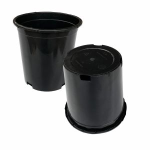 Buy cheap Durable Large 165mm Diameter Hard  Plastic Flower Pots 17cm Height from wholesalers