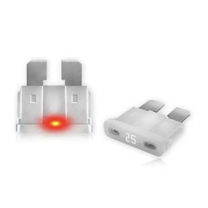 Buy cheap Glow When Blown LED Automotive Fuse Smart Auto Glow Fuse Blade Fuse Easy Identification 32V from wholesalers