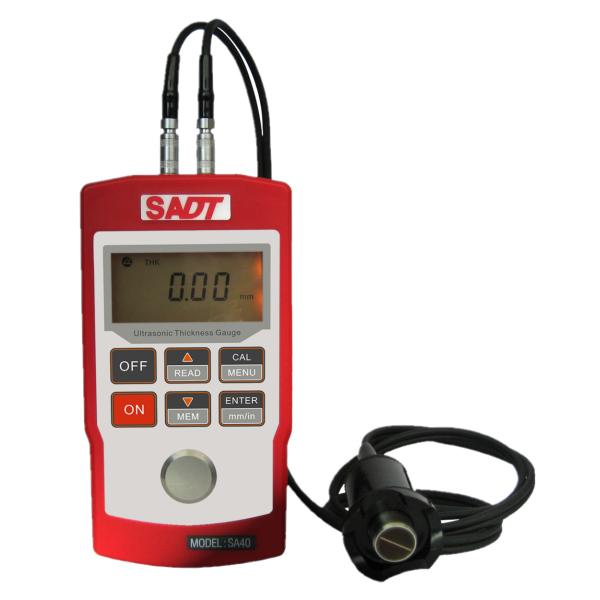 Buy cheap SGS Lcd Sa40 Digital Ultrasonic Wall Thickness Gauge from wholesalers