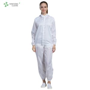 Buy cheap Unisex Anti Static Clean Room Garments ESD Jaket And Pants All Size Sterilization from wholesalers