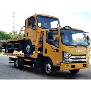 One To Two Heavy Duty Wrecker 5 Tons Platform Wrecker Truck 4x2