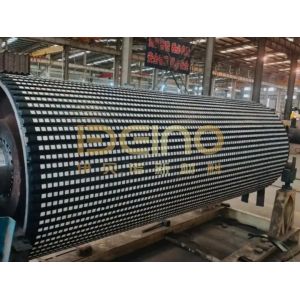 Buy cheap Ceramic vulcanized rubber roller lagging Ceramic Lagged Pulleys 5X Longer Life than Rubber Lagging for Heavy-Duty Conveyors from wholesalers