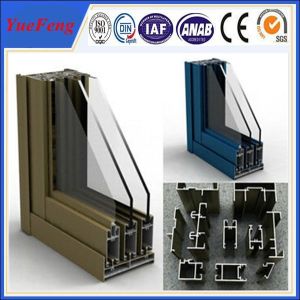 Buy cheap bronze anodized aluminum windows, brown powder coated aluminum windows from wholesalers