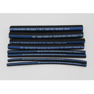 SAE J517 100 R1AT High Pressure Hydraulic Hose , 3/8" Flexible Hydraulic Tube