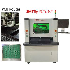 0.001mm Positioning PCB Router Machine With CCD Camera Alignment And Max Size Of