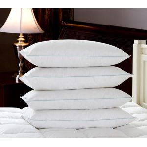 Buy cheap Flame Retardant Fire Resistant Cotton Down Feather Pillow for Home and Hotel product