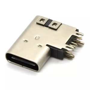 Buy cheap Side Insert 14Pin Female Socket Charging Port 3.1 USB C PCB Connector SMT Receptacle from wholesalers