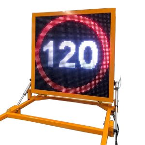 Buy cheap EN12966 Traffic Warning Signs Mobile Truck Trailer Mounted LED Screen from wholesalers