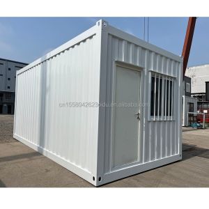 Buy cheap 20 FT Modern Prefabricated Steel Garage with Sandwich Panel Door Aluminum Alloy Windows Easy-to-Assemble Flat Pack Warehouse from wholesalers