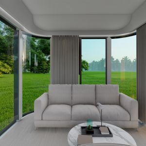 Comfort And Efficiency Mobile Space Capsule With Kitchen Customizable Ecocapsule