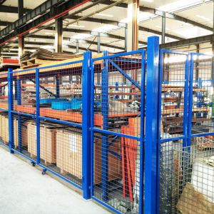Buy cheap Wire Mesh Security Fence Aluminium Alloy Safety Fence Warehouse Fence from wholesalers